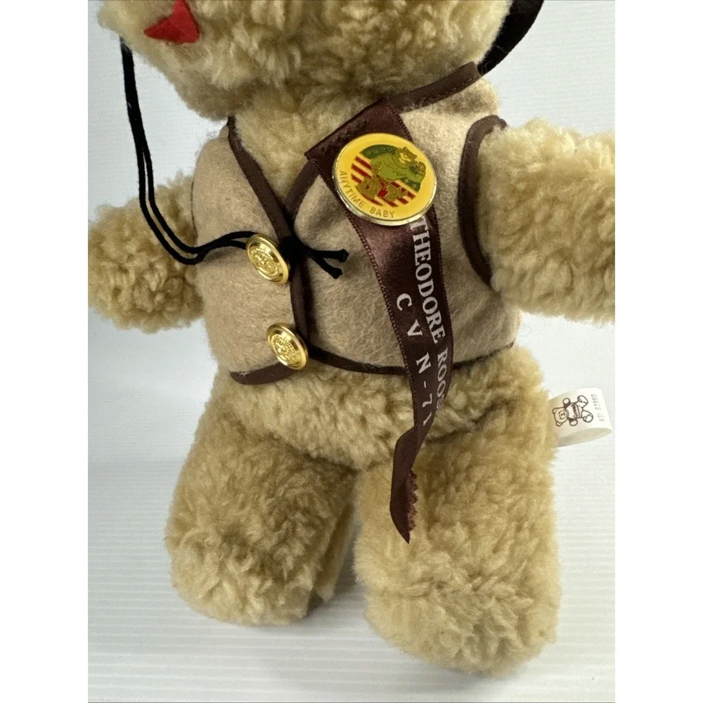 Vintage Theodore Roosevelt CVN-71 Carrier Stuffed Plush 9
